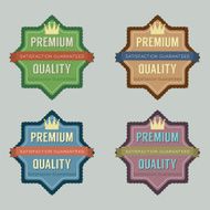 Set of Vintage Retro Badge N2