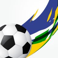 abstract football game