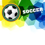 stylish abstract football design