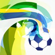 stylish abstract football design N2