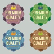 Set of Vintage Retro Badge N20