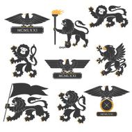 Heraldic set