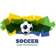 vector soccer design art