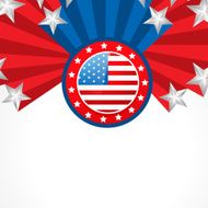creative amrican flag