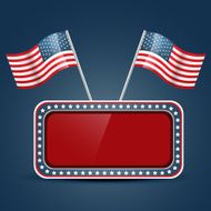 American Flag Vector N8