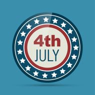 4th of july badge N2