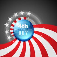 American Flag Vector N24