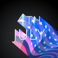 stylish 4th of july background N2
