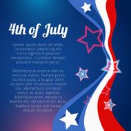 vector 4th of july design N2