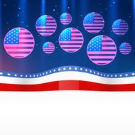 vector 4th of july design N3