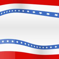 vector american flag design N2