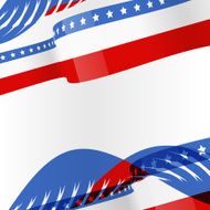 american flag design background