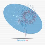 Independence day firework
