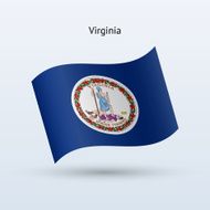 Commonwealth of Virginia Flag N4