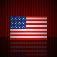 Background of American flag