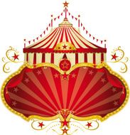 Magic circus red frame