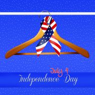 Independence day postcard