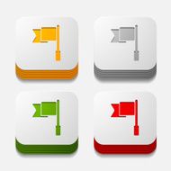 square button flag N10