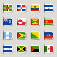 Label - American Flags N3