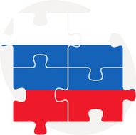 Russian Flag in puzzle N5