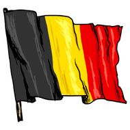 Flag of Belgium N21
