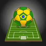 World soccer championship illustration