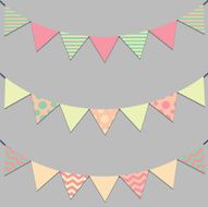 Flag Banner Bunting Set N2