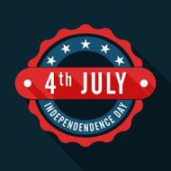 American Independence Day Badge N2
