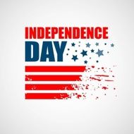 Independence Day Background Abstract grunge vector