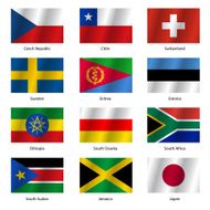 Set Flags of world sovereign states N27