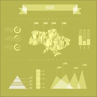 Ukraine Infographic Report Template