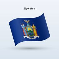 State of New York Flag N3