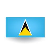 Flag of Saint Lucia N10