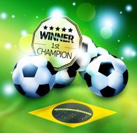 Football Creative Background Graphic Design N4
