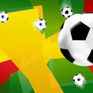 Brazil Football Creative Background Image Design N2