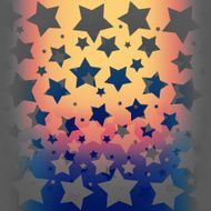 Chaotic black stars