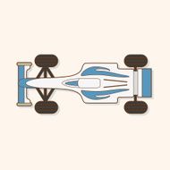 racing car theme elements vector eps N8