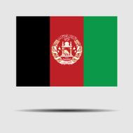 National Flag of Afghanistan N3