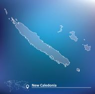 Map of New Caledonia