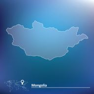 map of Mongolia N3