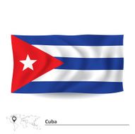 Flag of Cuba N13