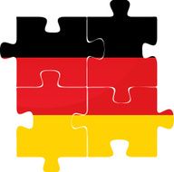 German Flag in puzzle N4