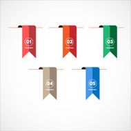 Colorful bookmark N2