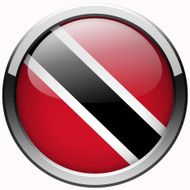 trinidad and tobago flag gel metal button