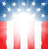 American Flag Background N17