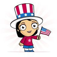 Female patriot