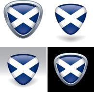 Scottish Flag Crest