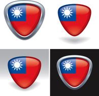 Taiwanese Flag Crest