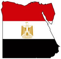 Egypt Flag Map N3
