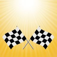 Checkered Flags N16